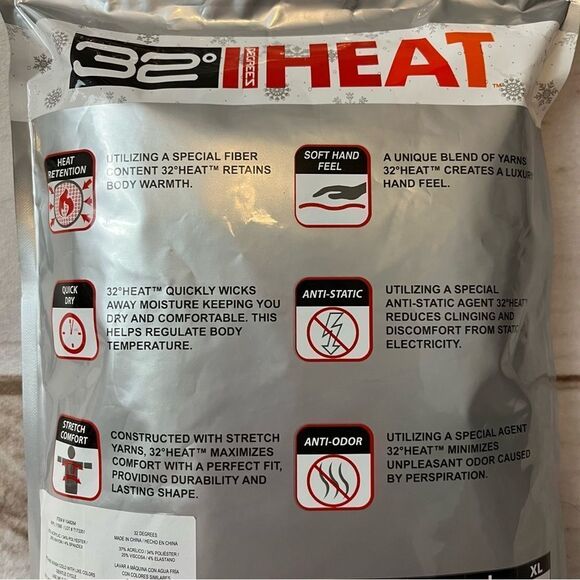 Kids Black 32 Degrees Long Sleeve Crew Neck & Legging Set Size XL (16/18) - Picture 2 of 7